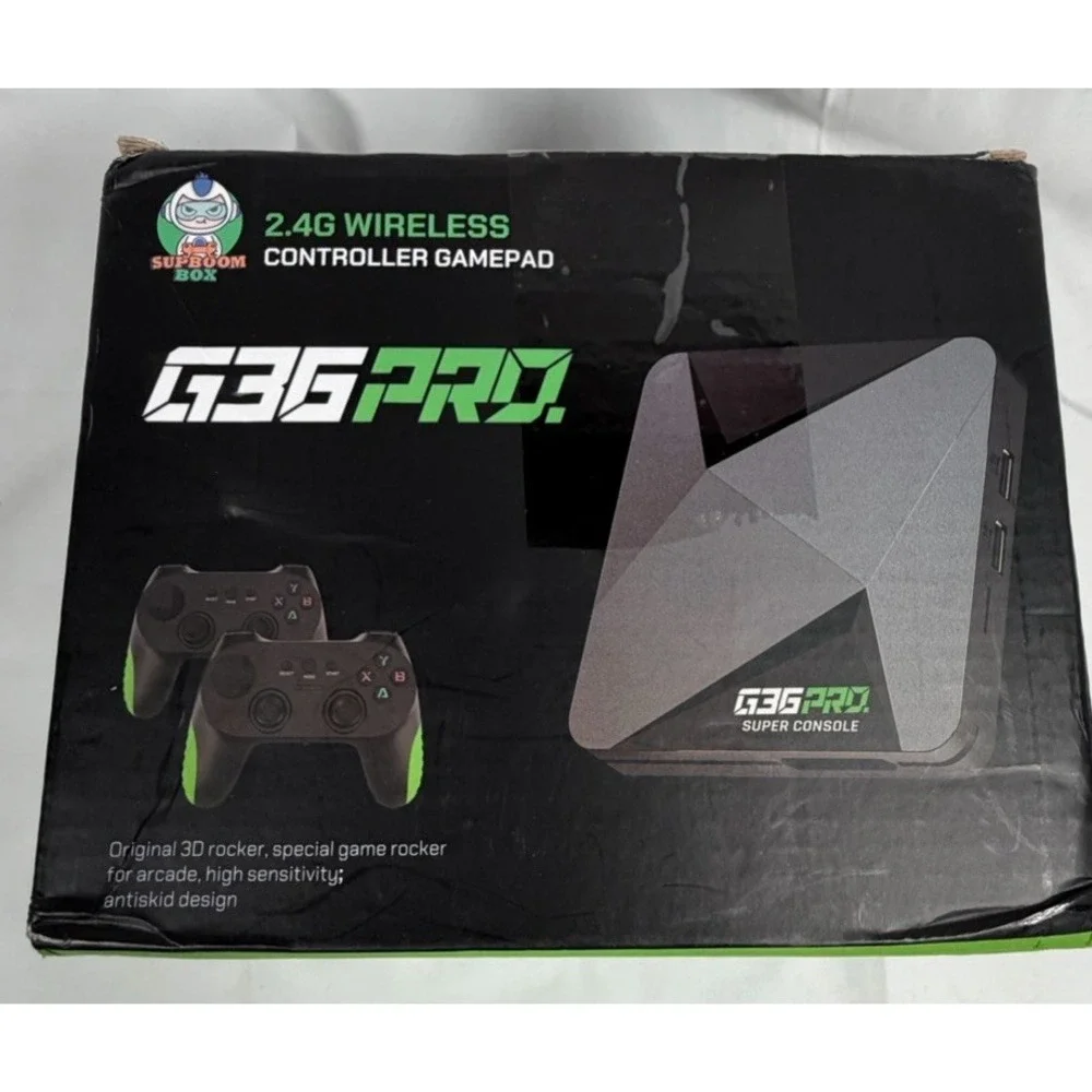 G36PRO,HDMI TV Video Game Stick Retro Gaming Console Wireless Controller 128GB